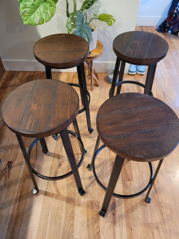 Bar Stools (Set Of 4)