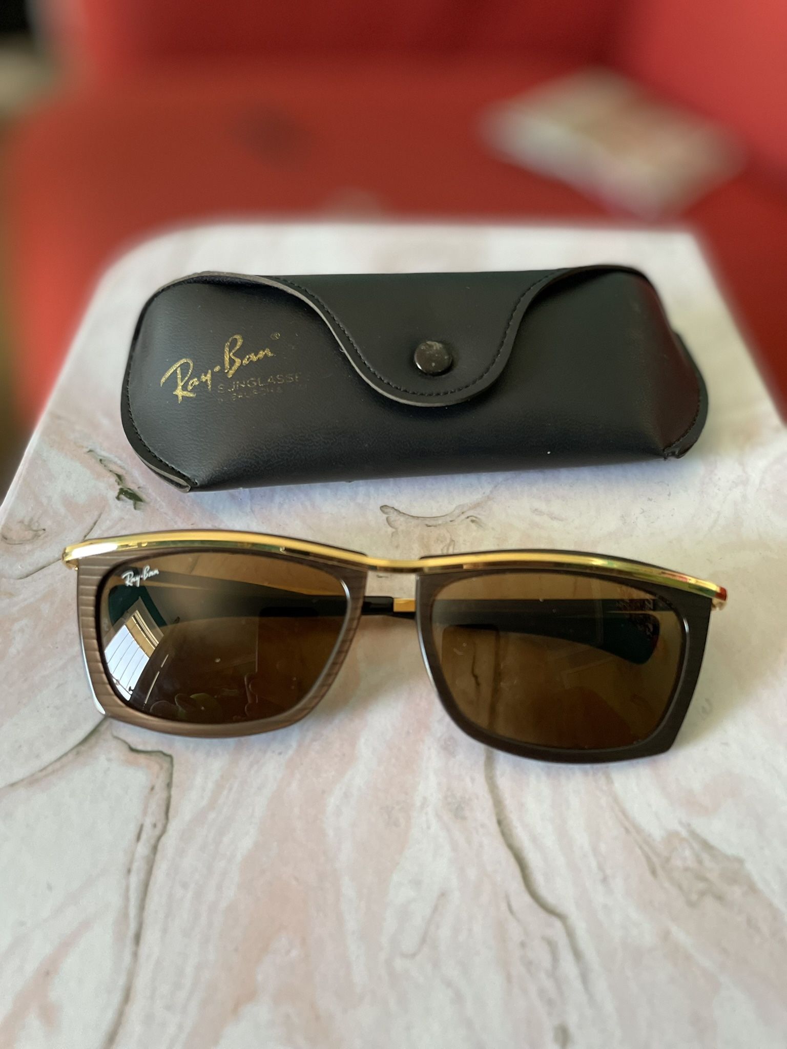 Rare Vintage B&L Ray Ban Olympian ll PEARLIZED B15