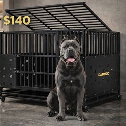 Brand new heavy duty full meadow 48 inch dog crate worth 280