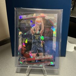 2025 Panini Prizm WNBA Caitlin Clark Silver Ice Prizm Indiana Fever
