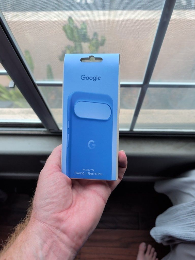 Google Pixel 10 Pro Official Case Indigo New
