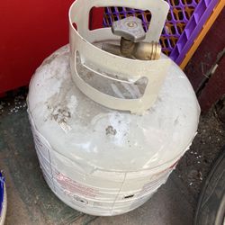 propane tank empty
