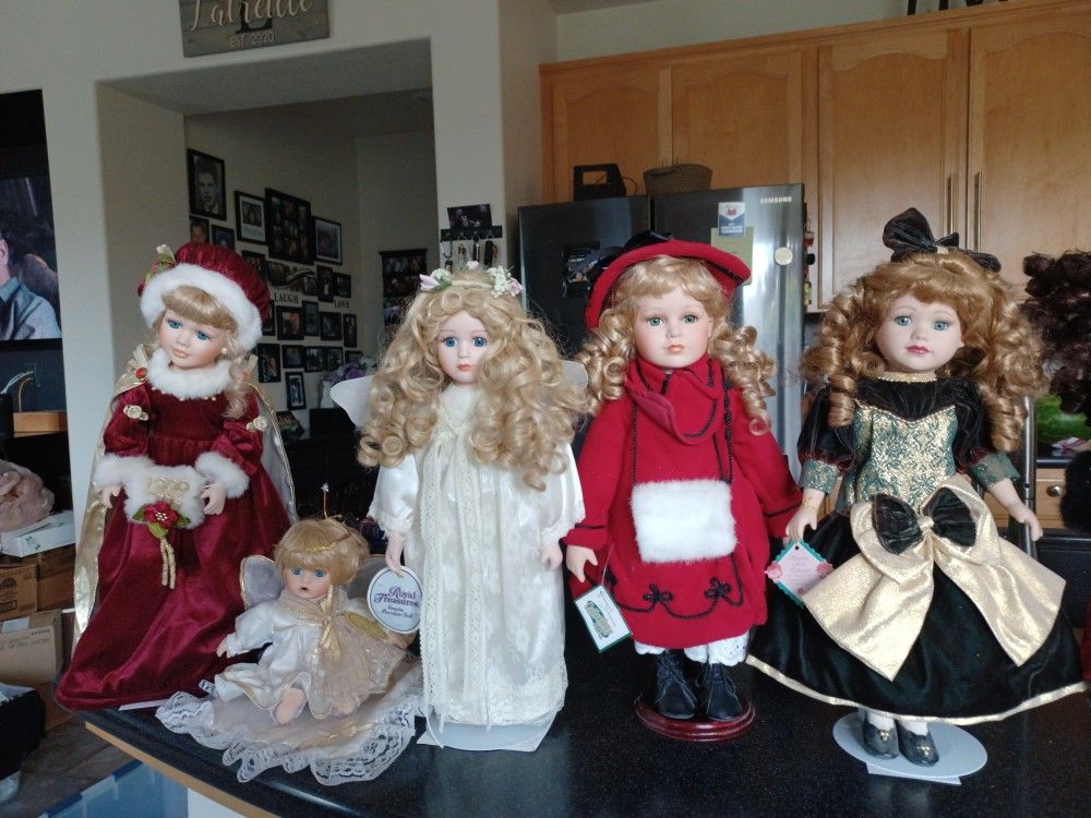 Antique Porcelain Dolls