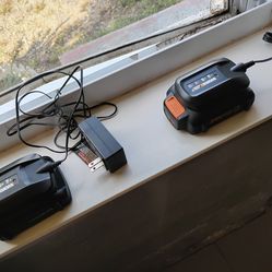 Power Drill batteries and chargers - new