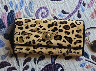 MYRA Leopard print wallet