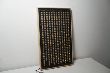 Everyday Goal Calendar | Yetch | Organizer Wall Art Piece