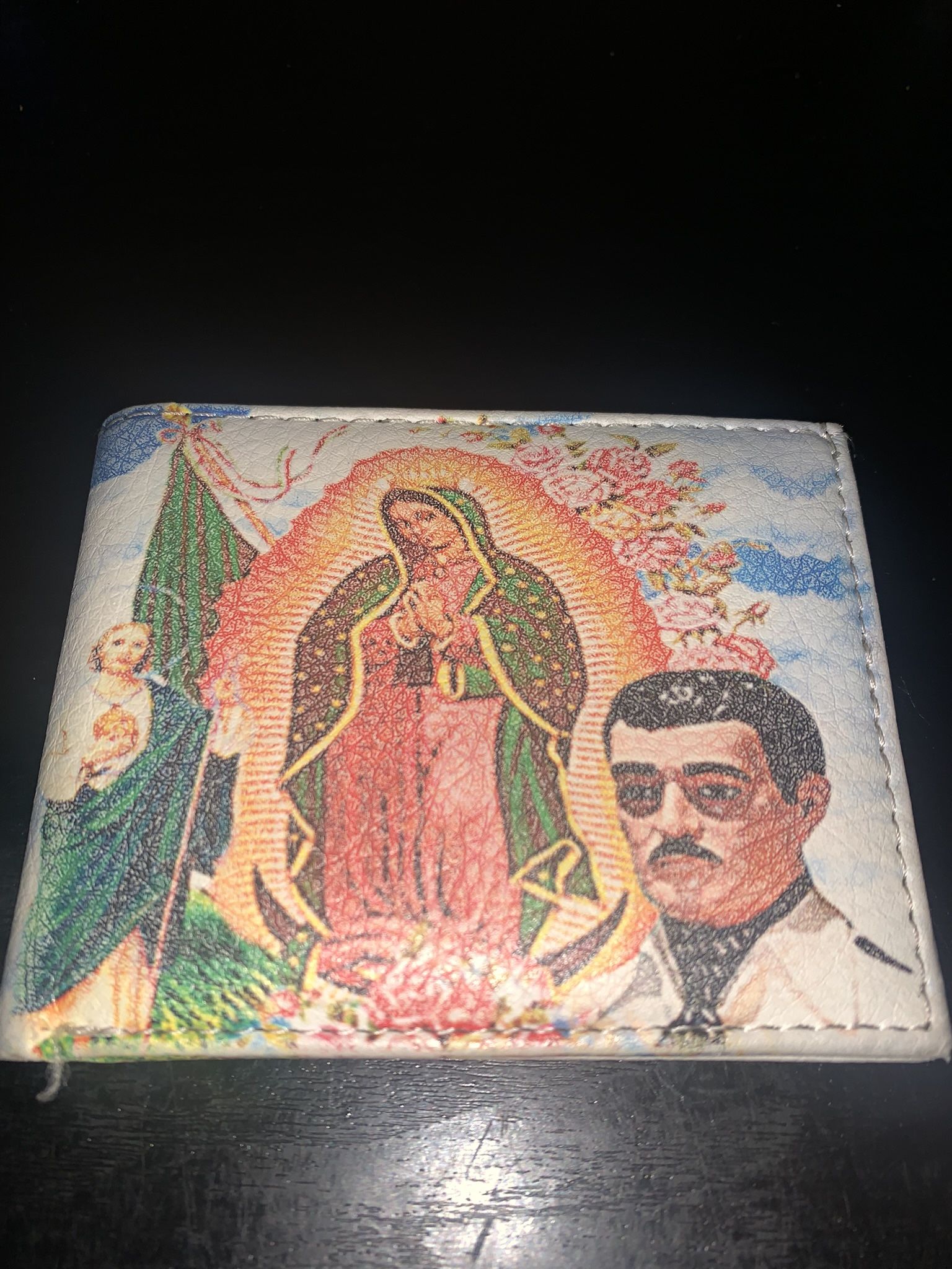 White Religious Wallet