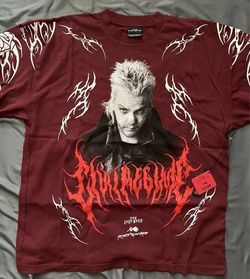 New With Tags And Bag CIVIL REGIME X LOST BOYS COLLAB OVERSIZED TEE SIZE Large