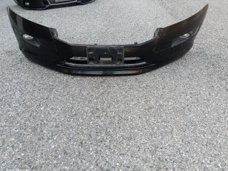 2008-2011 Honda Accord Coupe 2doors Front Bumper With Fog Lights And Accessories Oem.