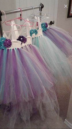 4 Wedding flower girl dresses!!!