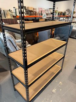 48" L x 18" W x 72" H Storage Rack for Kitchen, Pantry, Basement, Bathroom & Laundry