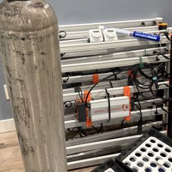 Large Aluminum CO2 Tank Package