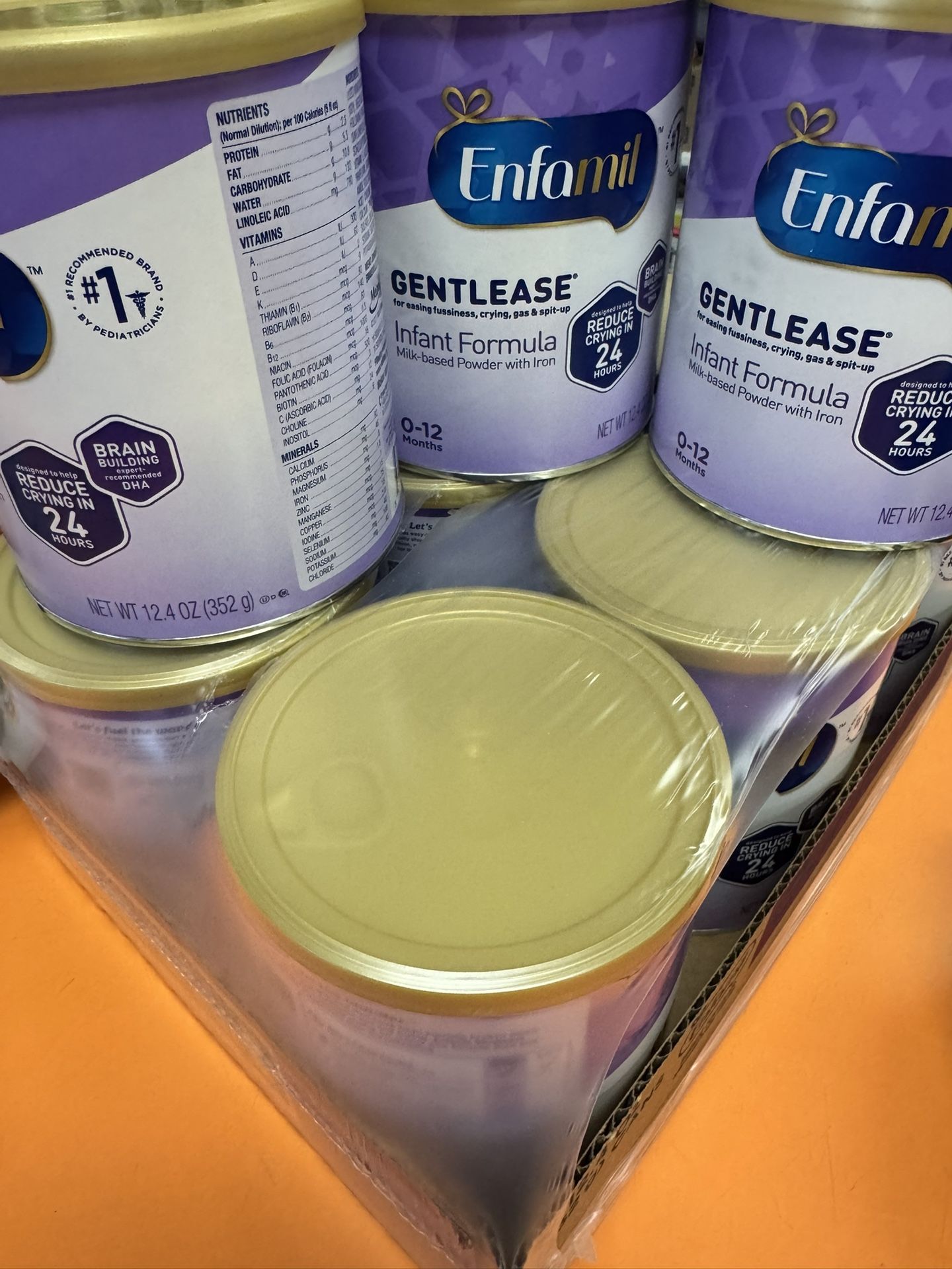 similac gentlease 9 cans