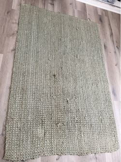 Free Green Jute rug 4x6 ft