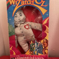 Vintage 1989 Tin Man soft doll in box 