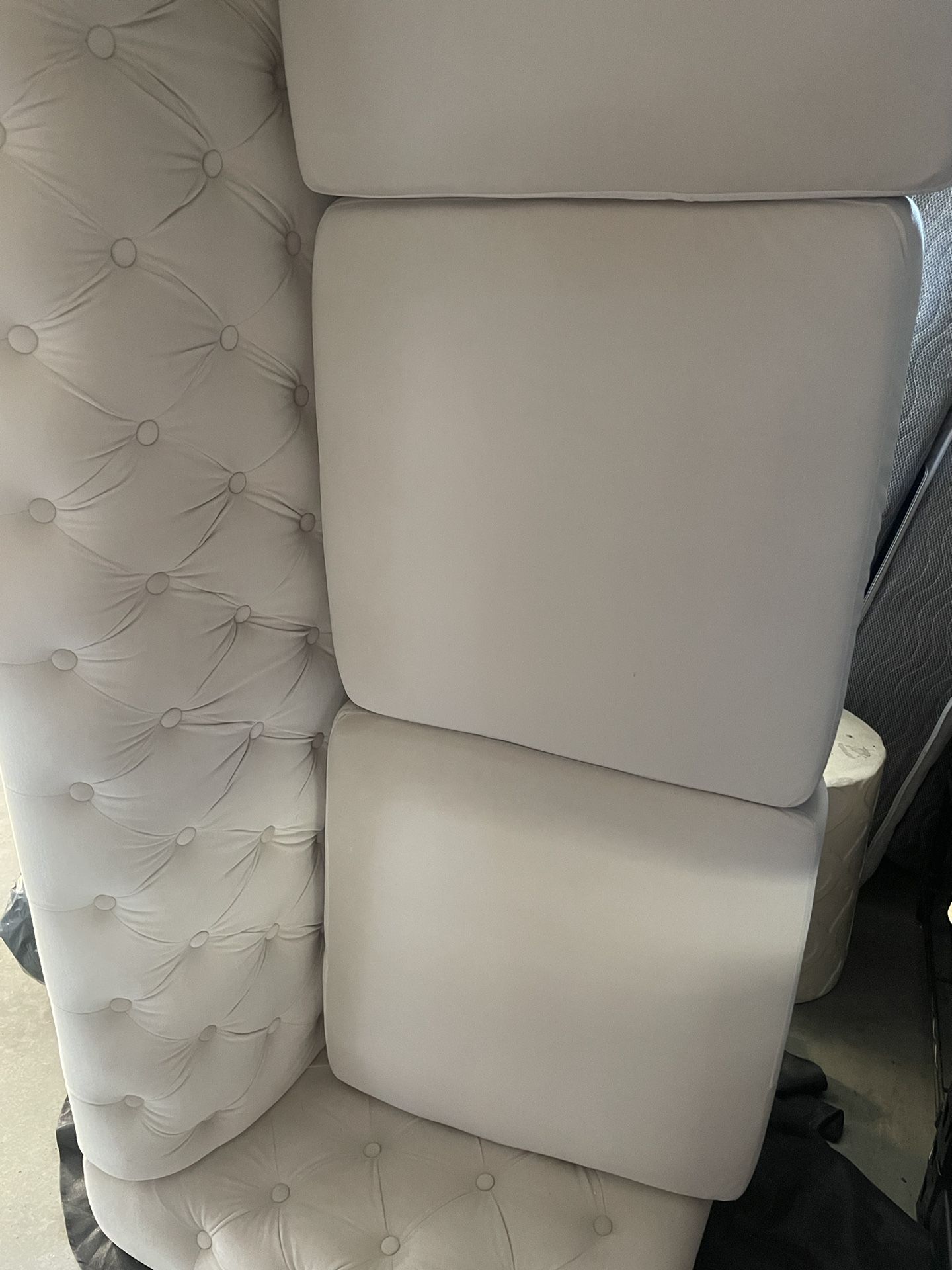 Beige Couch -3 Seats 