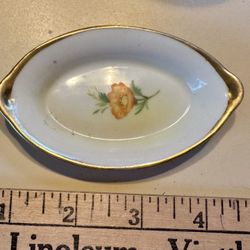 Antique China Dish Or Salt Cellar