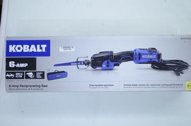 A000116A Kobalt 6-Amp Variable Speed Corded Reciprocating Saw Saw