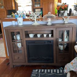 Tv Stand With Electric Fireplace