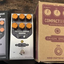 Origin Effects RevivalDrive Compact Overdrive Pedal