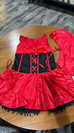Red riding hood lingerie costume small new