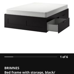IKEA Brimnes Storage Bed