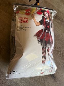 Killer clown costume