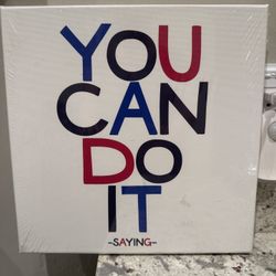 Brand New Motivational Canvas And Matching Mug 