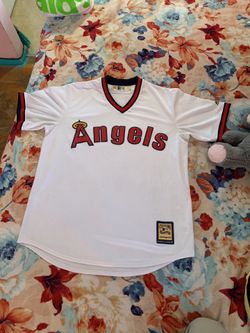 Angels Majestic white home cooperstown Jersey