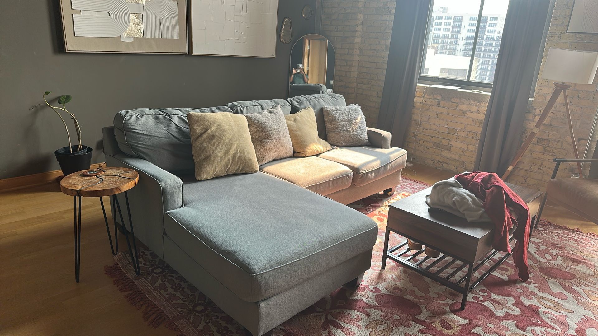 Grey Sofa