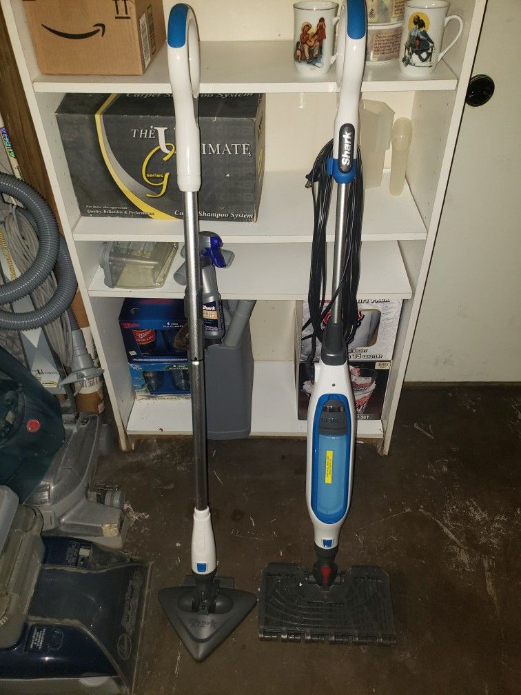 Set Of Shark Steam Mop Model S6001w 40