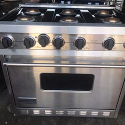 Thor Kitchen Professional Stove 36” Natural Gas  6 Burners 