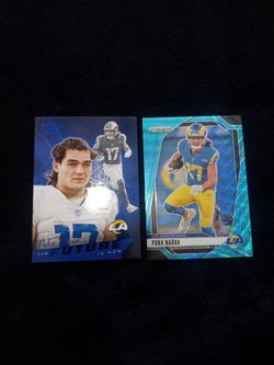 Los Angeles Rams Puka Nacua Blue Wave Prizm /230