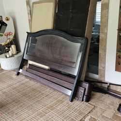 Solid Wood Bed Frame (KING size)
