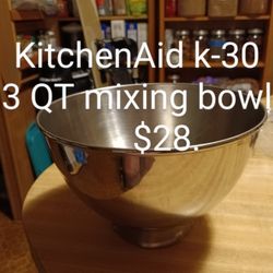 #427.... Mixing Bowl KitchenAid K-30