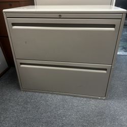 OFFICE/HOME FILE CABINET 2 DRAWERS LATERAL FILE 