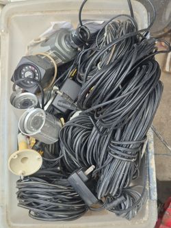 Cameras  and cables