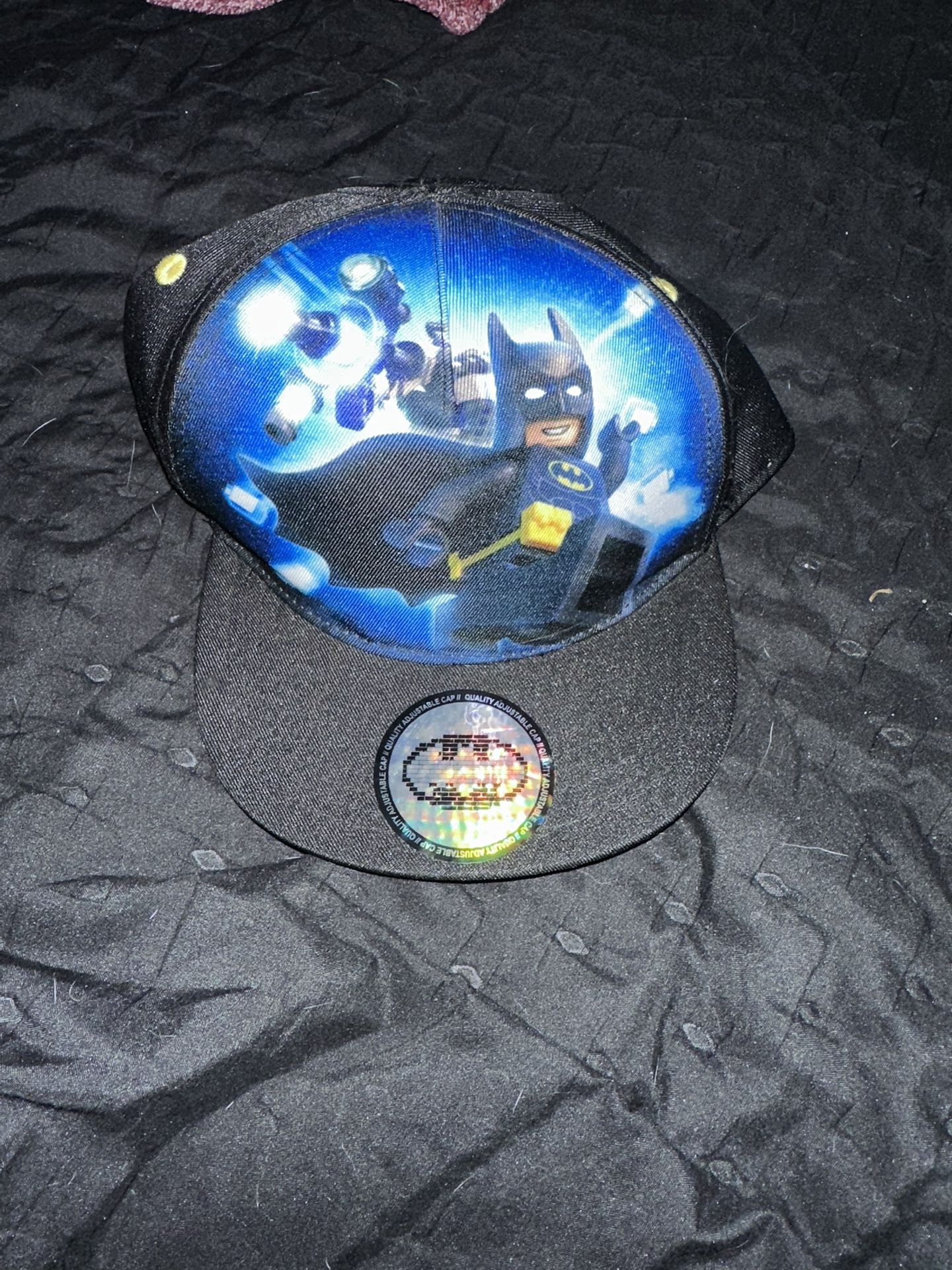 Boys Bat Man Hat Size 3-4Y