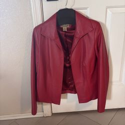 Red Leather Jacket