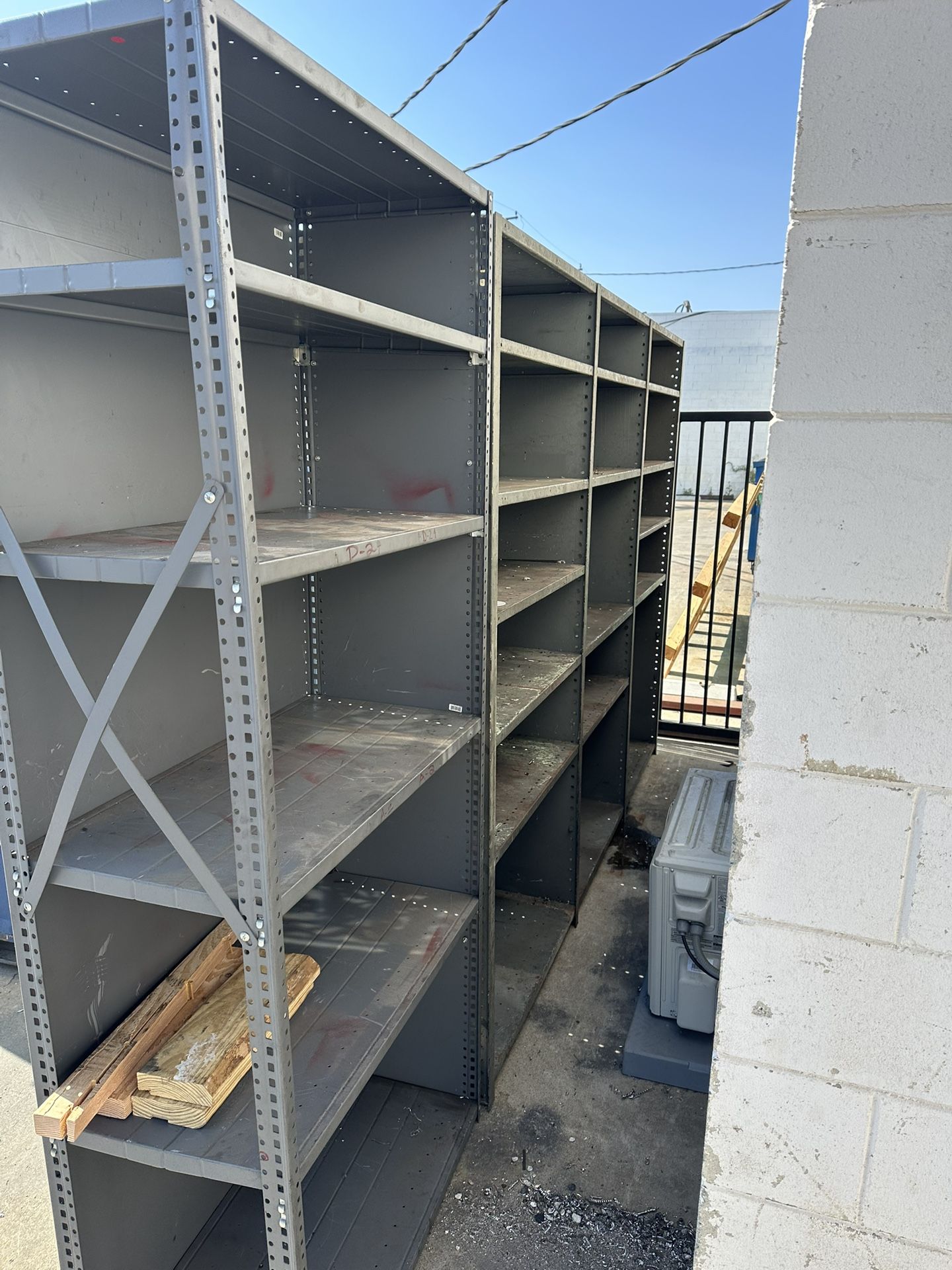 Steel racks - H/D