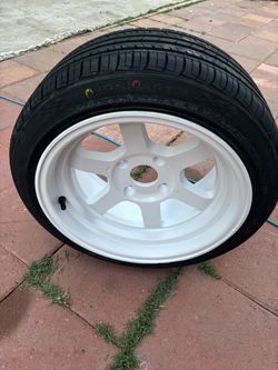 15x8 4x114 brand new tires