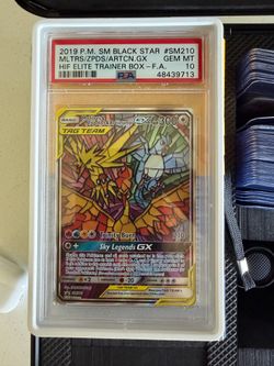 Pokemon PROMO - Zapdos Moltres Articuno GX