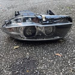 BMW driver’s side headlight