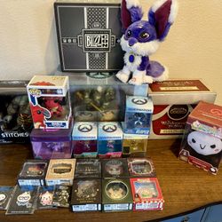 Blizzard collectibles-World Of Warcraft, Overwatch, Diablo