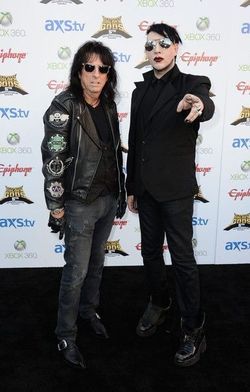 ALICE COOPER & MARILYN MANSON PICTURE