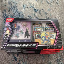 Pokemon Cynthia’s Garchomp EX Box 