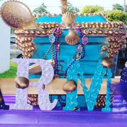 Mermaid theme treasure chest