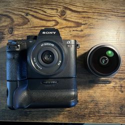 Sony A7rii With 2 Lenses