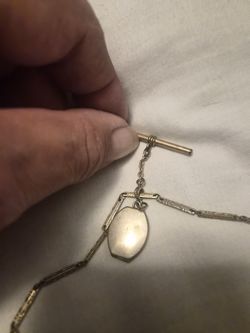 Pocketwatch Chain, Albert Style, Locket no monogram