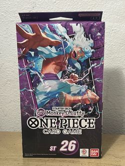 One Piece Cards - Starter Deck ST-26 - PURPLE Monkey D. Luffy